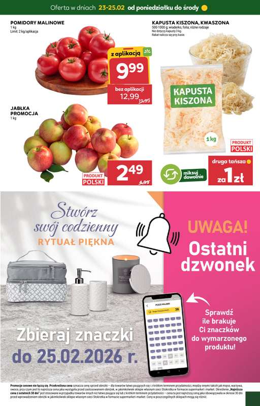 Stokrotka - gazetka promocyjna Gazetka Supermarket od poniedziałku 23.02 do środy 25.02 - strona 11