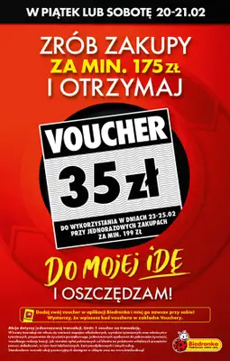 Biedronka - gazetka promocyjna Najtańsza sobota od soboty 21.02 do soboty 21.02 - strona 2