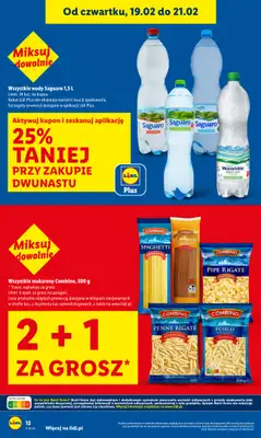 Lidl - gazetka promocyjna Oferta od czwartku od czwartku 19.02 do soboty 21.02 - strona 12