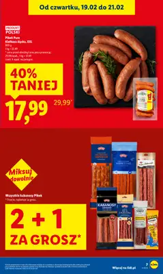 Lidl - gazetka promocyjna Oferta od czwartku od czwartku 19.02 do soboty 21.02 - strona 7