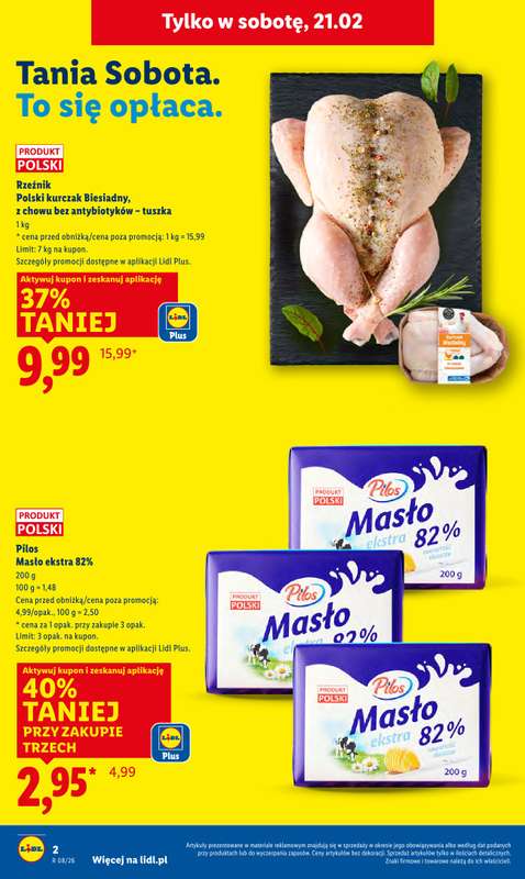 Lidl - gazetka promocyjna Oferta od czwartku od czwartku 19.02 do soboty 21.02 - strona 2