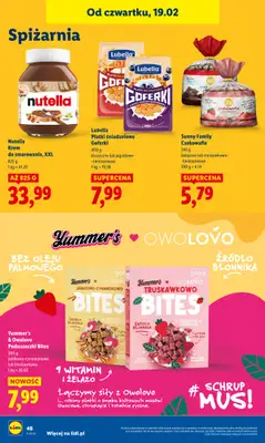 Lidl - gazetka promocyjna Oferta od czwartku od czwartku 19.02 do soboty 21.02 - strona 48