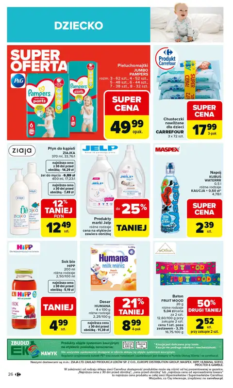 Carrefour - gazetka promocyjna Gazetka Carrefour od poniedziałku od poniedziałku 23.02 do soboty 28.02 - strona 28