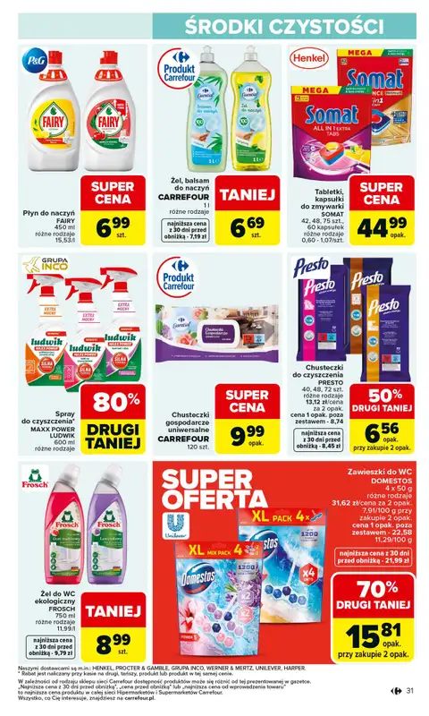 Carrefour - gazetka promocyjna Gazetka Carrefour od poniedziałku od poniedziałku 23.02 do soboty 28.02 - strona 33