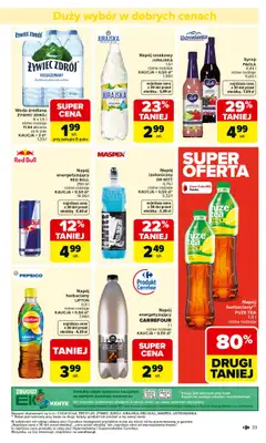 Carrefour - gazetka promocyjna Gazetka Carrefour od poniedziałku od poniedziałku 23.02 do soboty 28.02 - strona 35