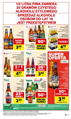 Carrefour - gazetka promocyjna Gazetka Carrefour od poniedziałku od poniedziałku 23.02 do soboty 28.02 - strona 37