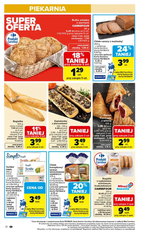 Carrefour - gazetka promocyjna Gazetka Carrefour od poniedziałku od poniedziałku 23.02 do soboty 28.02 - strona 14