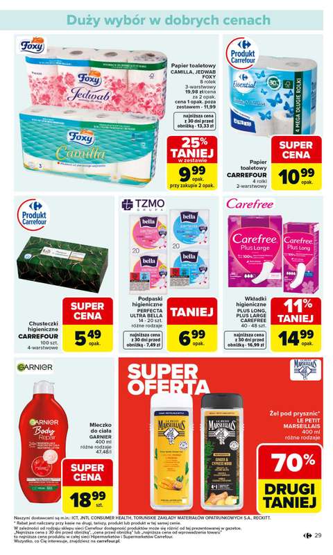 Carrefour - gazetka promocyjna Gazetka Carrefour od poniedziałku od poniedziałku 23.02 do soboty 28.02 - strona 31