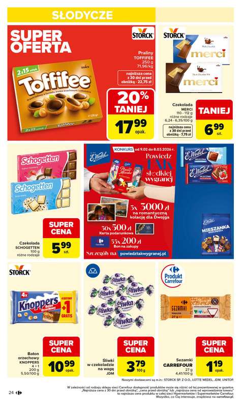 Carrefour Market - gazetka promocyjna Gazetka Carrefour Market od poniedziałku od poniedziałku 23.02 do soboty 28.02 - strona 26