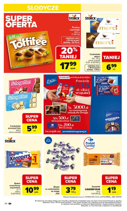 Carrefour Market - gazetka promocyjna Gazetka Carrefour Market od poniedziałku od poniedziałku 23.02 do soboty 28.02 - strona 26