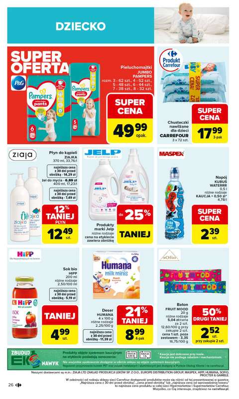 Carrefour Market - gazetka promocyjna Gazetka Carrefour Market od poniedziałku od poniedziałku 23.02 do soboty 28.02 - strona 28
