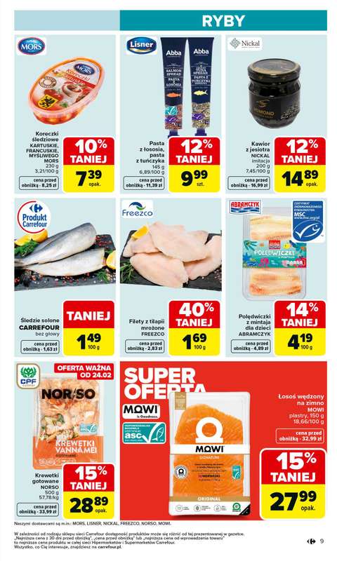 Carrefour Market - gazetka promocyjna Gazetka Carrefour Market od poniedziałku od poniedziałku 23.02 do soboty 28.02 - strona 11