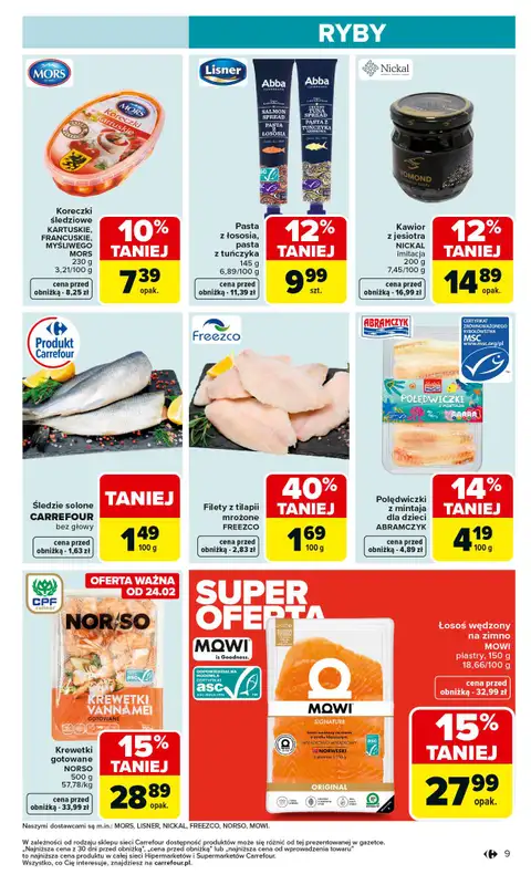 Carrefour Market - gazetka promocyjna Gazetka Carrefour Market od poniedziałku od poniedziałku 23.02 do soboty 28.02 - strona 11