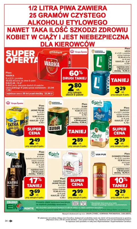 Carrefour Market - gazetka promocyjna Gazetka Carrefour Market od poniedziałku od poniedziałku 23.02 do soboty 28.02 - strona 36
