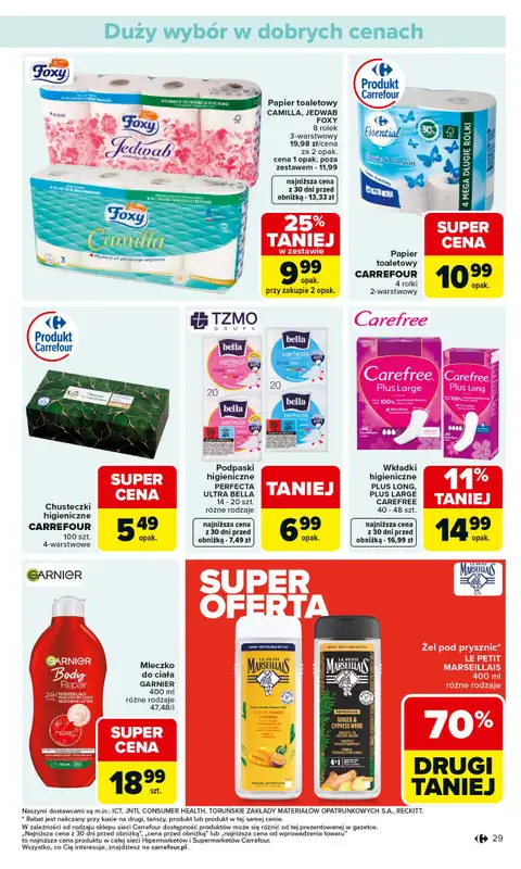 Carrefour Market - gazetka promocyjna Gazetka Carrefour Market od poniedziałku od poniedziałku 23.02 do soboty 28.02 - strona 31