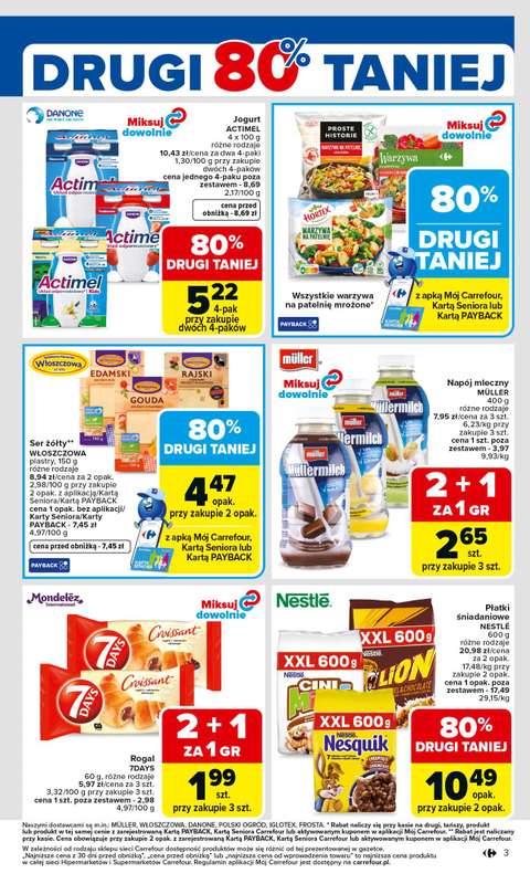 Carrefour Market - gazetka promocyjna Gazetka Carrefour Market od poniedziałku od poniedziałku 23.02 do soboty 28.02 - strona 5