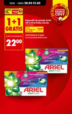 Biedronka - gazetka promocyjna Najtańsza sobota od soboty 21.02 do soboty 21.02 - strona 6