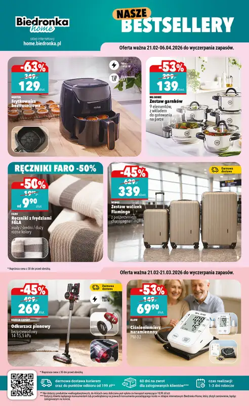 Biedronka Home - gazetka promocyjna Najlepsze oferty od soboty 21.02 do wtorku 07.04 - strona 4