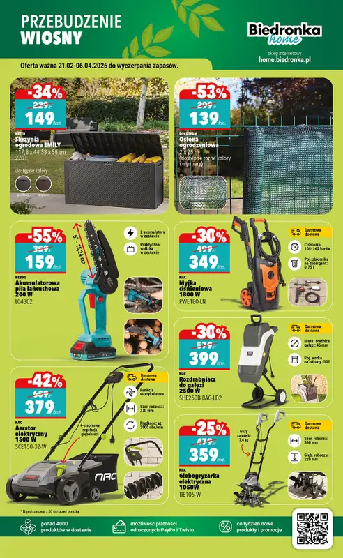 Biedronka Home - gazetka promocyjna Najlepsze oferty od soboty 21.02 do wtorku 07.04 - strona 5