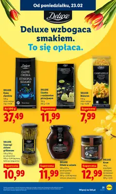 Lidl - gazetka promocyjna Oferta od poniedziałku od poniedziałku 23.02 do środy 25.02 - strona 31