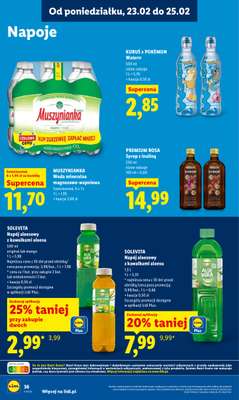 Lidl - gazetka promocyjna Oferta od poniedziałku od poniedziałku 23.02 do środy 25.02 - strona 36
