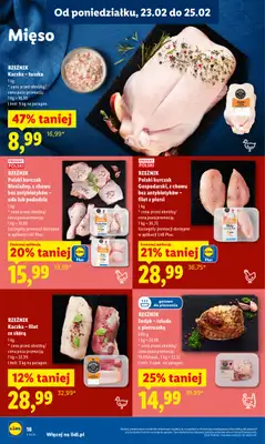 Lidl - gazetka promocyjna Oferta od poniedziałku od poniedziałku 23.02 do środy 25.02 - strona 18