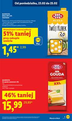 Lidl - gazetka promocyjna Oferta od poniedziałku od poniedziałku 23.02 do środy 25.02 - strona 3