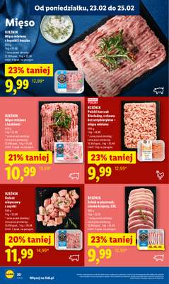 Lidl - gazetka promocyjna Oferta od poniedziałku od poniedziałku 23.02 do środy 25.02 - strona 20
