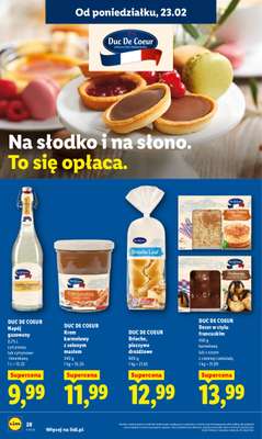 Lidl - gazetka promocyjna Oferta od poniedziałku od poniedziałku 23.02 do środy 25.02 - strona 28