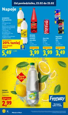 Lidl - gazetka promocyjna Oferta od poniedziałku od poniedziałku 23.02 do środy 25.02 - strona 38