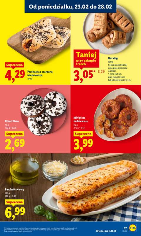 Lidl - gazetka promocyjna Oferta od poniedziałku od poniedziałku 23.02 do środy 25.02 - strona 17