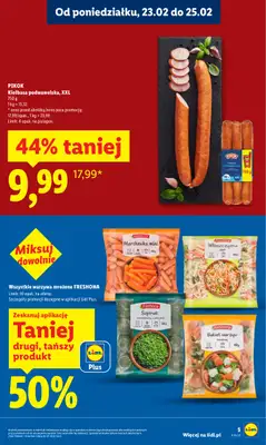 Lidl - gazetka promocyjna Oferta od poniedziałku od poniedziałku 23.02 do środy 25.02 - strona 5