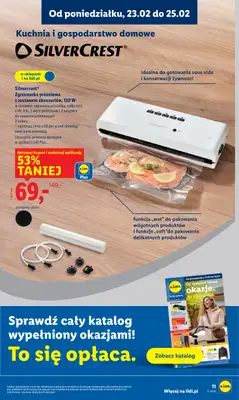 Lidl - gazetka promocyjna Oferta od poniedziałku od poniedziałku 23.02 do środy 25.02 - strona 11