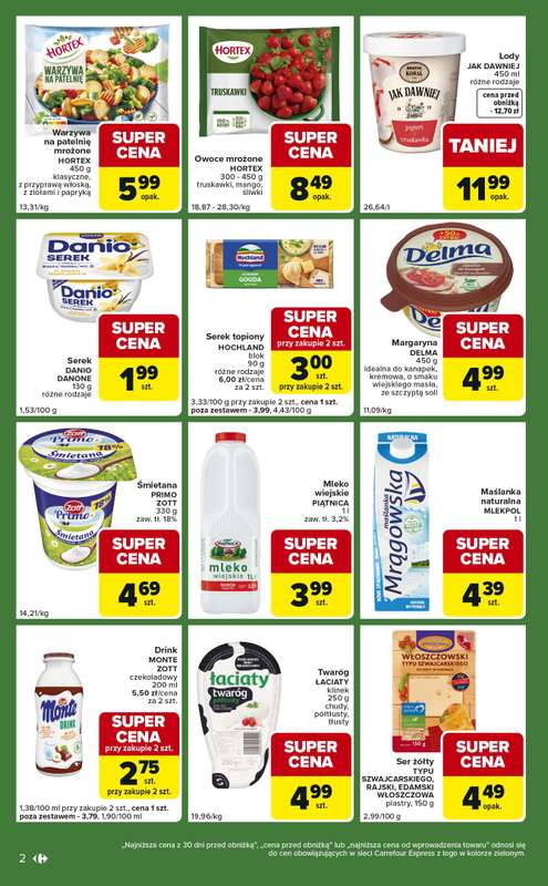 Carrefour Express - gazetka promocyjna Gazetka Express od wtorku 24.02 do poniedziałku 02.03 - strona 2