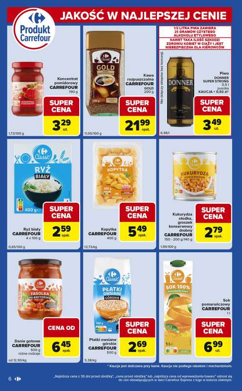 Carrefour Express - gazetka promocyjna Gazetka Express od wtorku 24.02 do poniedziałku 02.03 - strona 6
