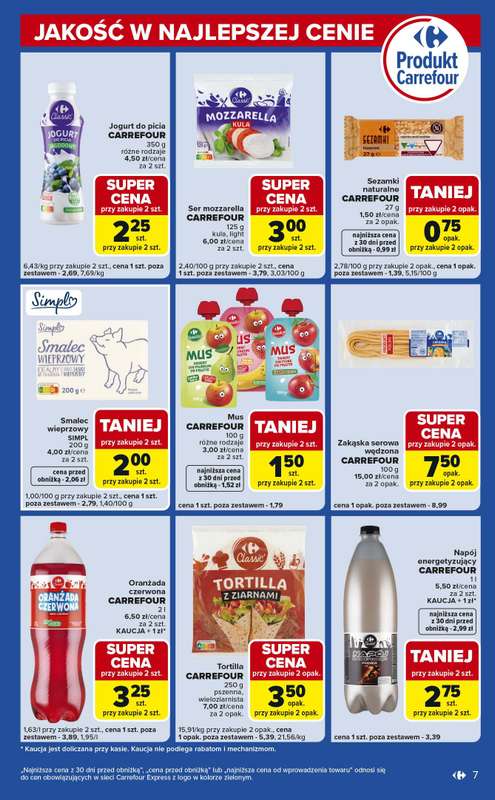 Carrefour Express - gazetka promocyjna Gazetka Express od wtorku 24.02 do poniedziałku 02.03 - strona 7