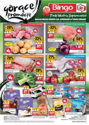 Bingo - gazetka promocyjna Gazetka od wtorku 24.02 do soboty 07.03