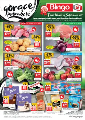 Bingo - gazetka promocyjna Gazetka od wtorku 24.02 do soboty 07.03