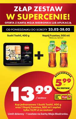 Biedronka - gazetka promocyjna Od poniedziałku od poniedziałku 23.02 do soboty 28.02 - strona 84