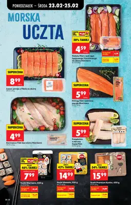 Biedronka - gazetka promocyjna Od poniedziałku od poniedziałku 23.02 do soboty 28.02 - strona 34