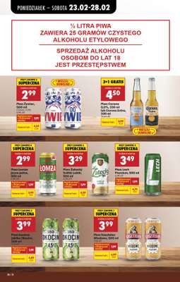 Biedronka - gazetka promocyjna Od poniedziałku od poniedziałku 23.02 do soboty 28.02 - strona 62