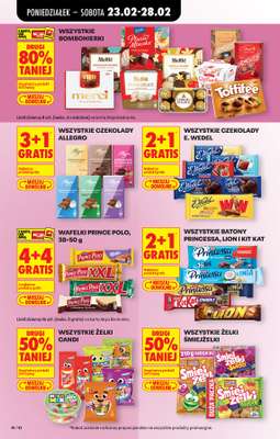 Biedronka - gazetka promocyjna Od poniedziałku od poniedziałku 23.02 do soboty 28.02 - strona 46