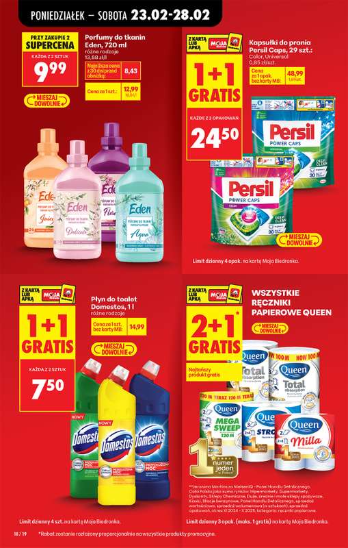 Biedronka - gazetka promocyjna Od poniedziałku od poniedziałku 23.02 do soboty 28.02 - strona 20