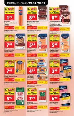 Biedronka - gazetka promocyjna Od poniedziałku, Z ladą tradycyjną od poniedziałku 23.02 do soboty 28.02 - strona 38
