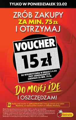 Biedronka - gazetka promocyjna Od poniedziałku, Z ladą tradycyjną od poniedziałku 23.02 do soboty 28.02 - strona 3