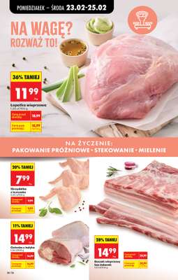 Biedronka - gazetka promocyjna Od poniedziałku, Z ladą tradycyjną od poniedziałku 23.02 do soboty 28.02 - strona 28