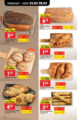Biedronka - gazetka promocyjna Od poniedziałku, Z ladą tradycyjną od poniedziałku 23.02 do soboty 28.02 - strona 32