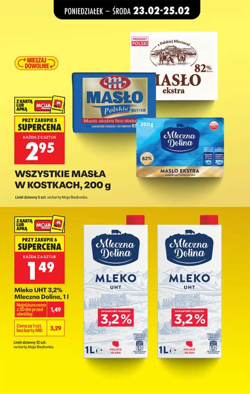 Biedronka - gazetka promocyjna Od poniedziałku, Z ladą tradycyjną od poniedziałku 23.02 do soboty 28.02 - strona 7