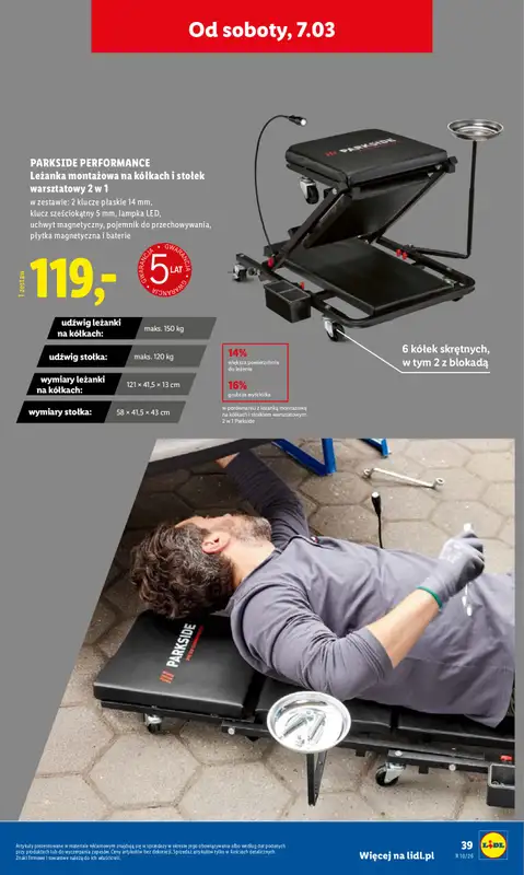 Lidl - gazetka promocyjna Katalog od poniedziałku 02.03 do soboty 07.03 - strona 45