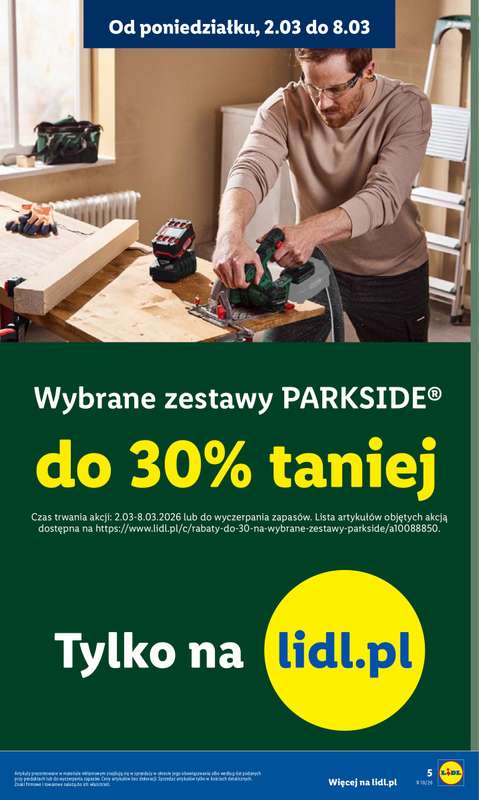 Lidl - gazetka promocyjna Katalog od poniedziałku 02.03 do soboty 07.03 - strona 5